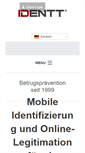 Mobile Screenshot of identt.info
